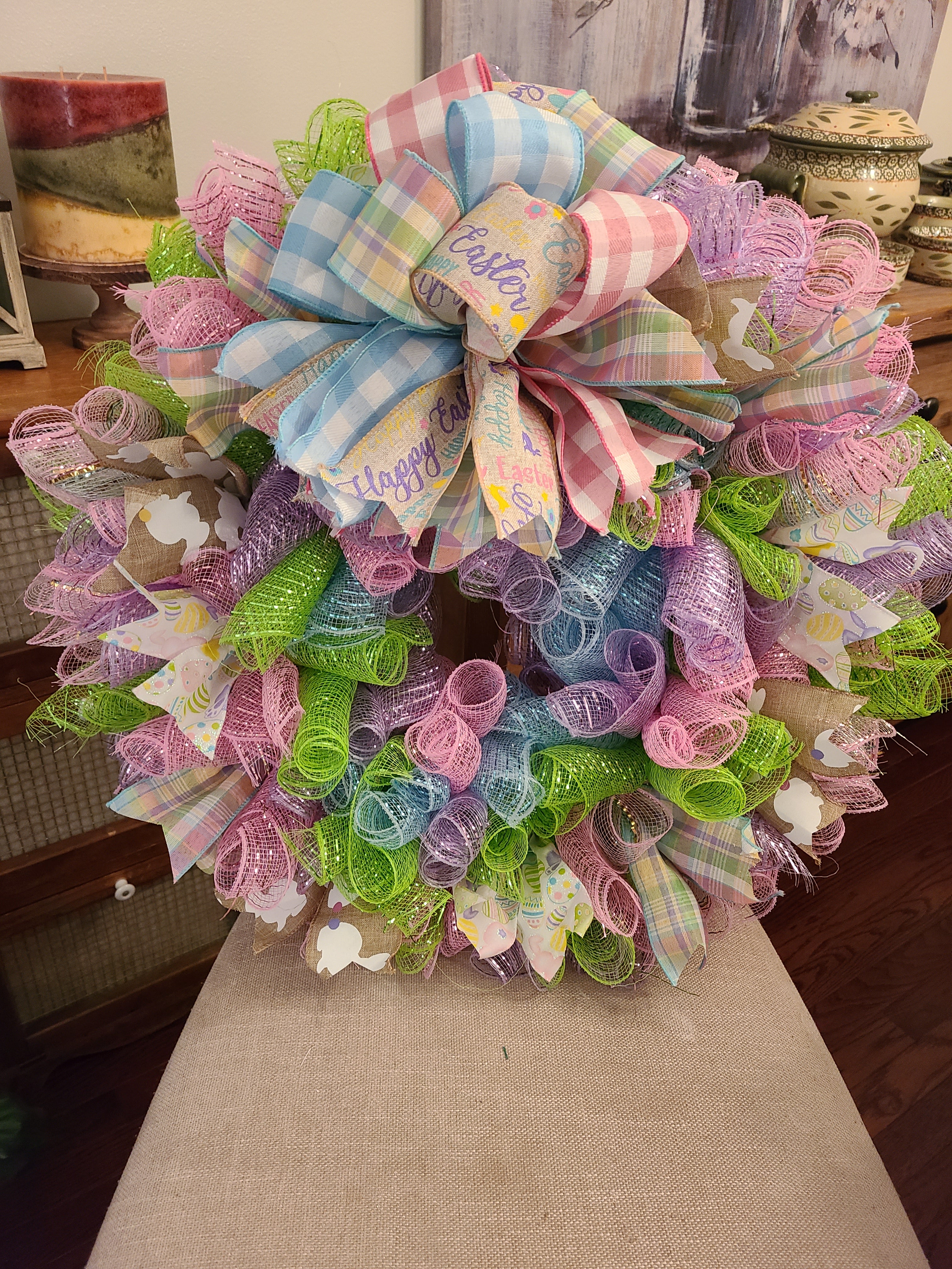 Spring Easter Wreath