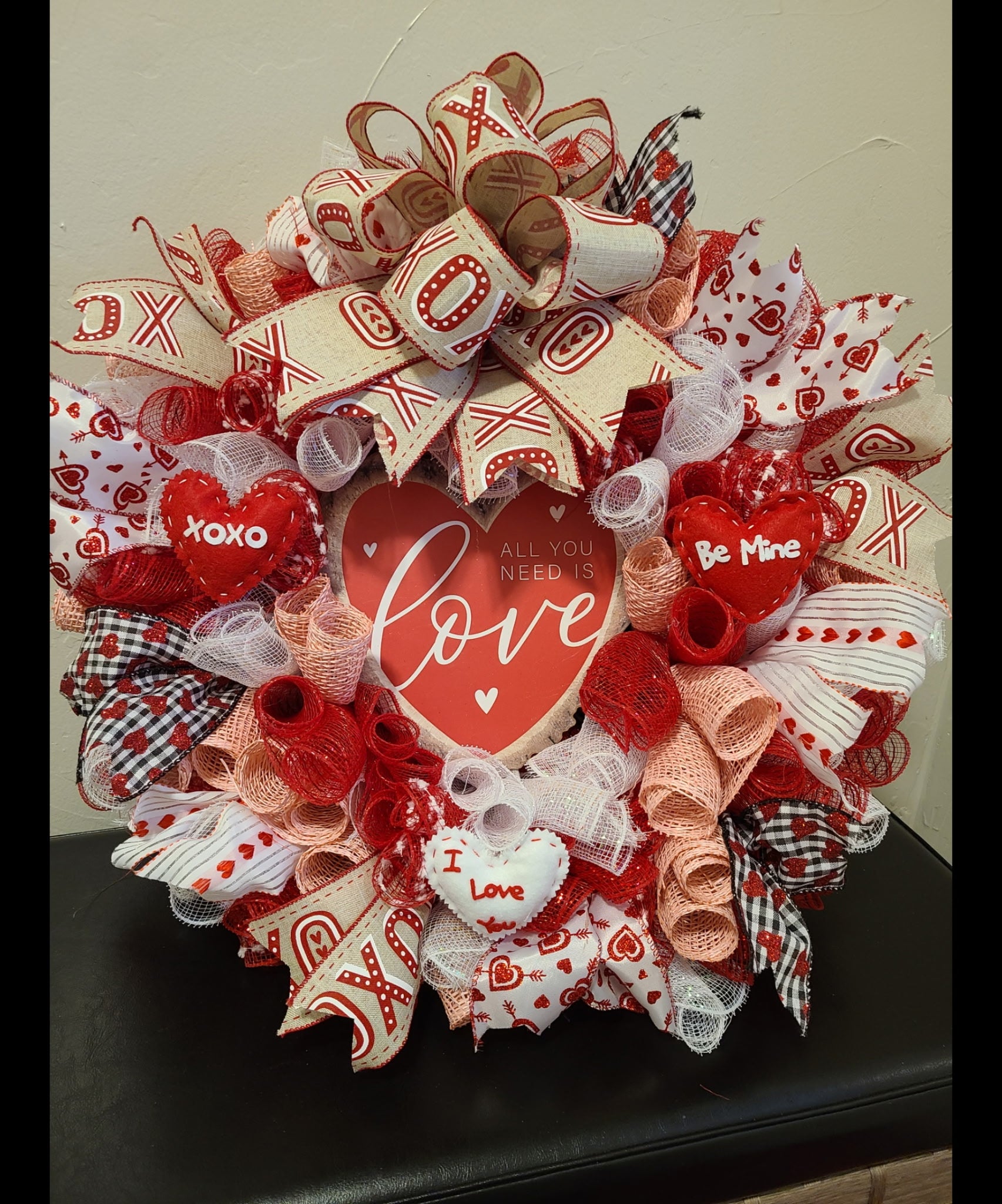 Valentine's Day Wreath