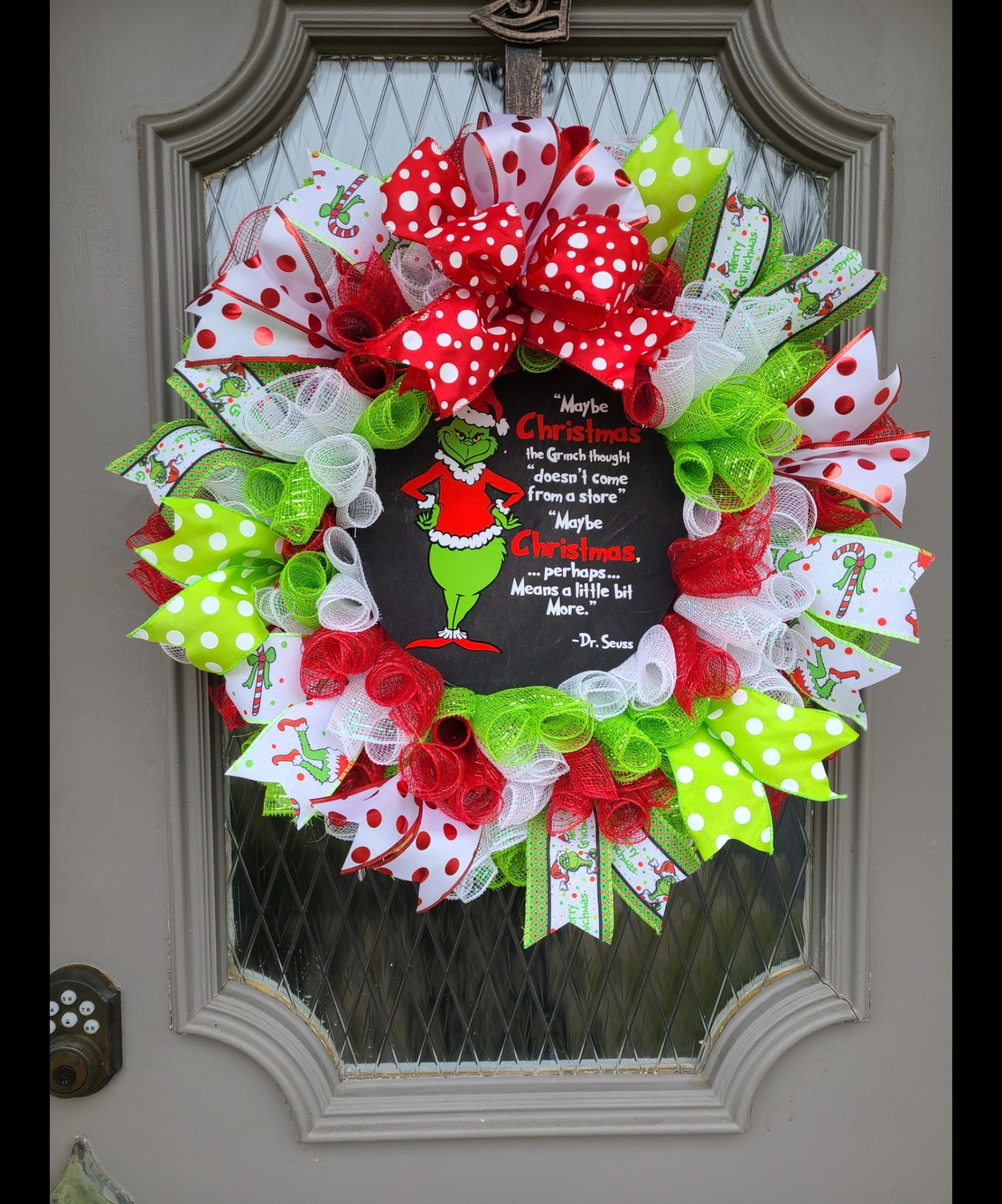 Grinchmas Wreath