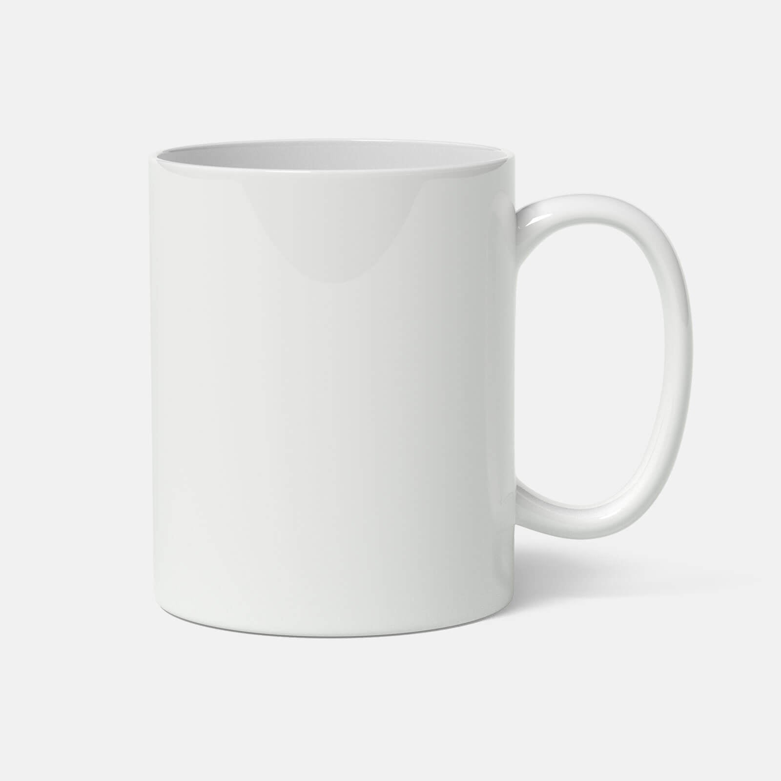 Custom White Ceramic Coffee Mug